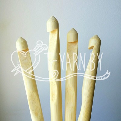 Крючок для вязания, 3,5 мм, бамбуковый