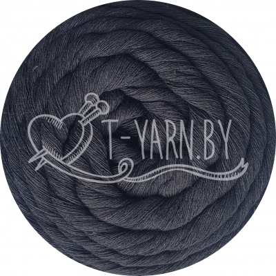 Шпагат хлопковый, цвет Чёрный, 3мм, 100м