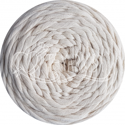 Шпагат хлопковый, цвет Молочный, 4мм, 200м