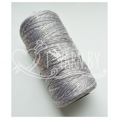 Нить полиэфирная, цвет Стальной, 1 мм, 400 м, бобина