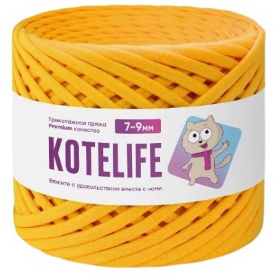 Пряжа KOTELIFE, цвет Кукурузный, 7-9мм, 100м