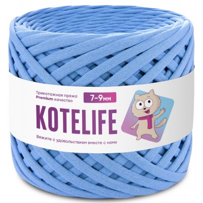Пряжа KOTELIFE, цвет Василёк, 7-9мм, 100м